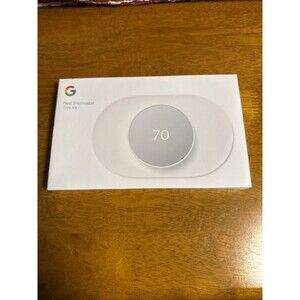 NEW *FACTORY-SEALED* Google Nest Thermostat Trim Kit - Snow (GA01837-US)